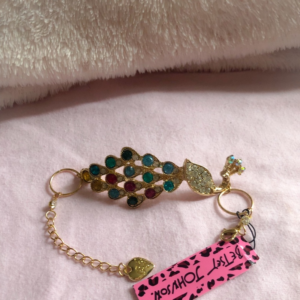 Betsey Johnson Peacock Bracelet
